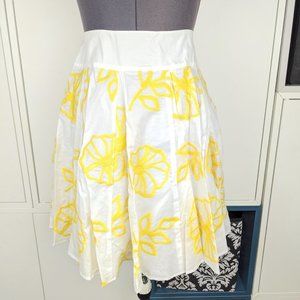 INC Light Cotton Floral Skirt